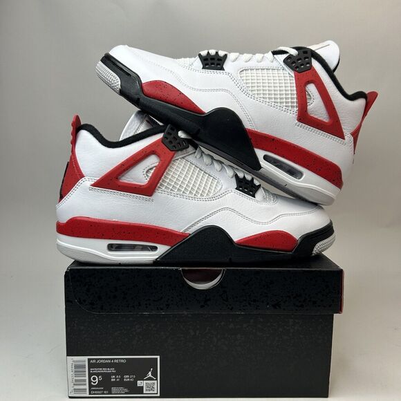 Nike Air Jordan 4 Retro “Red Cement” 2023 - Picture 1 of 5